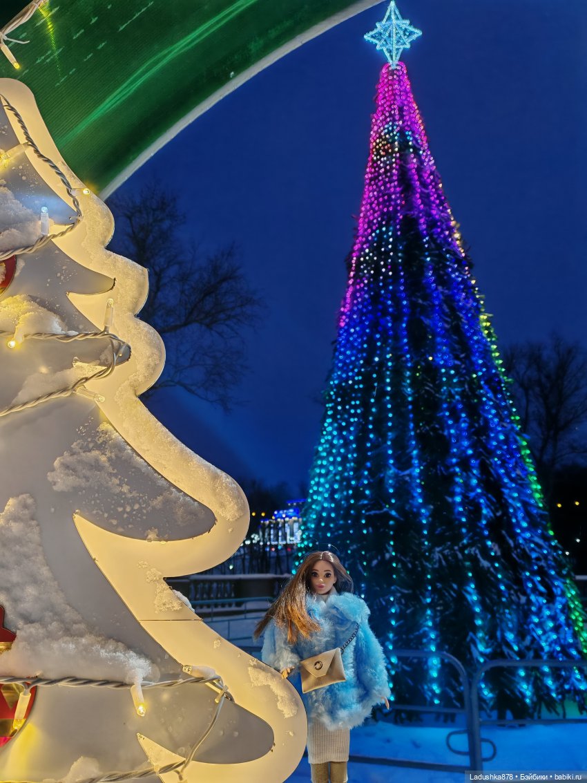 Новогодний город — Куклы Barbie (Барби): Looks