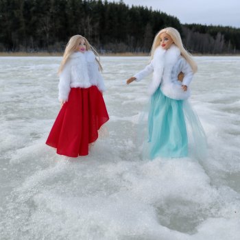 Блондинки и снег