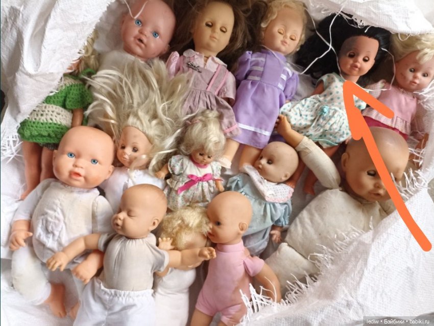 Новая жизнь старых кукол. Джина