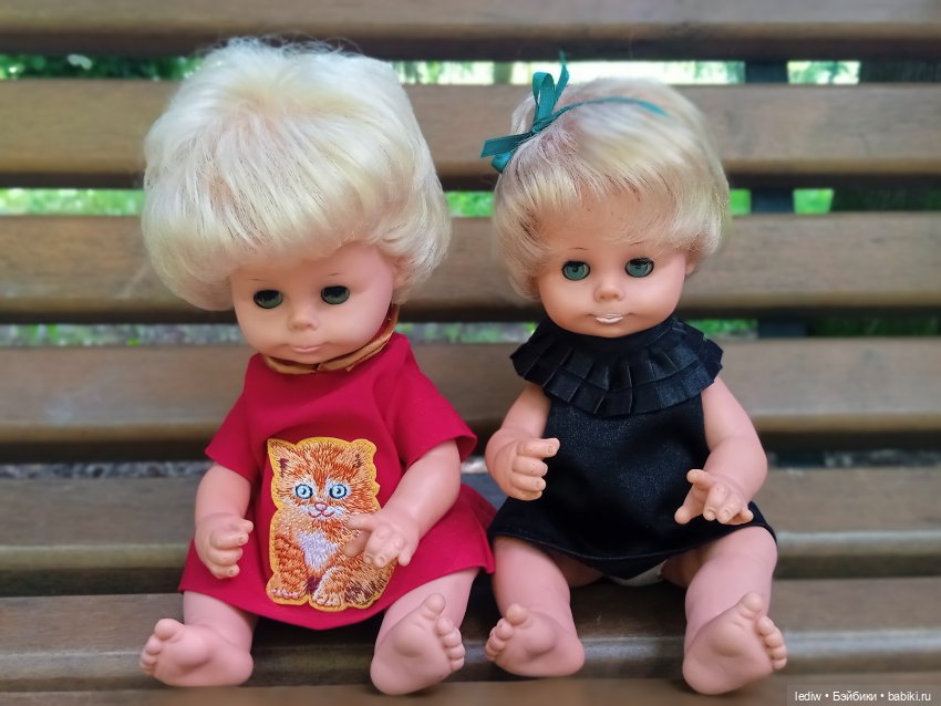 Новая жизнь старых кукол. "Нахалки" (фото 7)