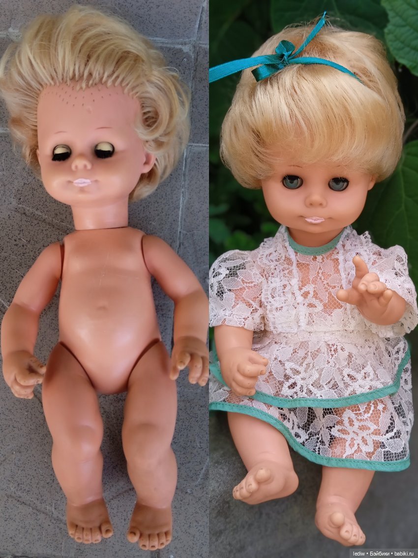 Новая жизнь старых кукол. "Нахалки" (фото 3)