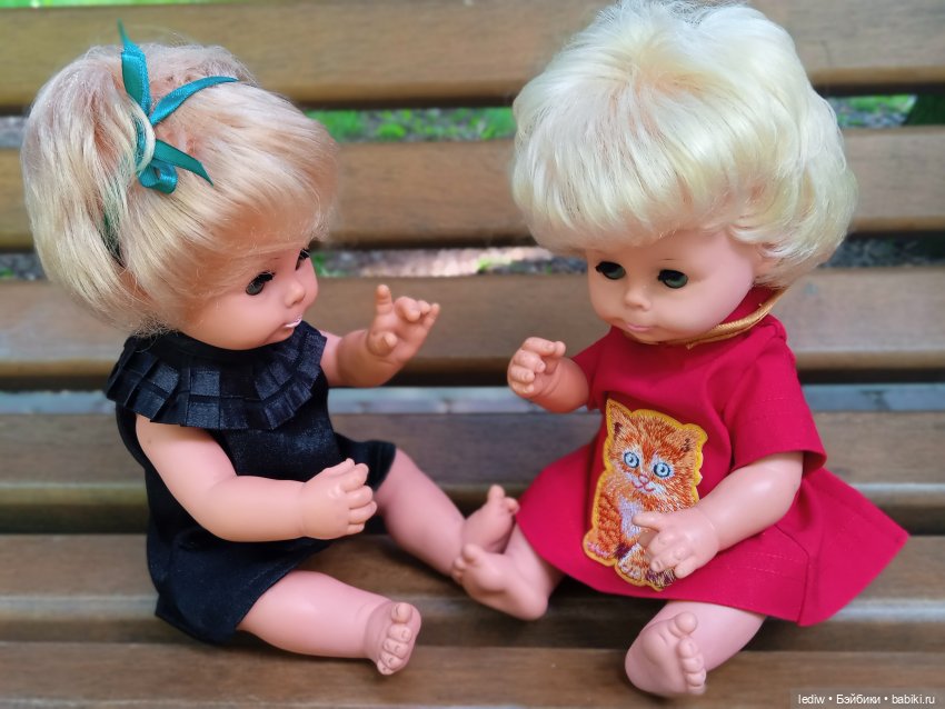 Новая жизнь старых кукол. "Нахалки" (фото 9)