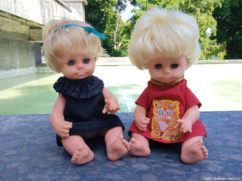 Новая жизнь старых кукол. "Нахалки" (фото 6)