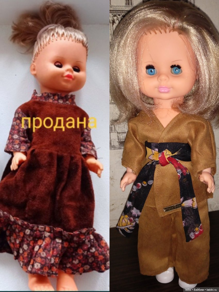 Новая жизнь старых кукол. "Нахалки" (фото 10)