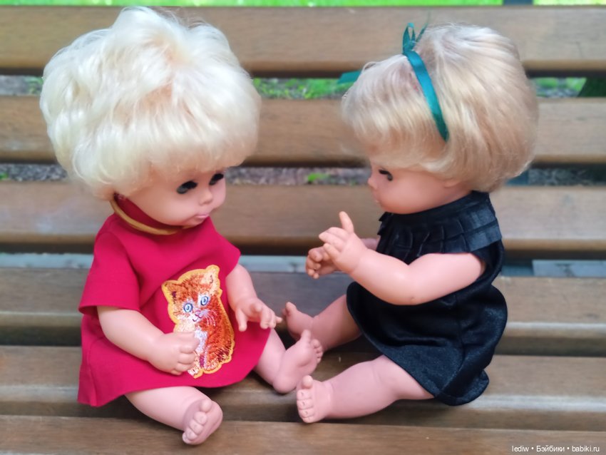 Новая жизнь старых кукол. "Нахалки" (фото 8)