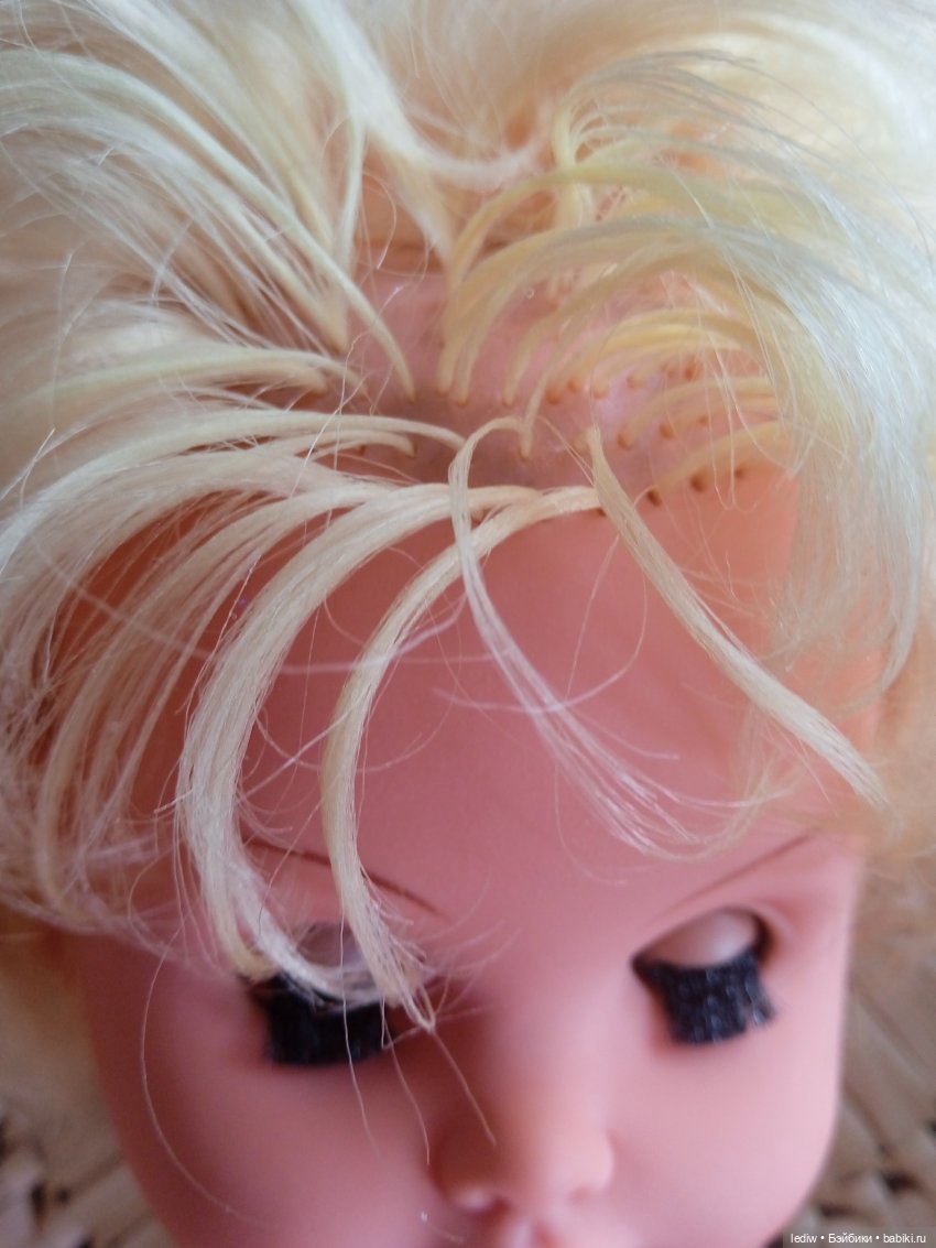 Новая жизнь старых кукол. Мишель (фото 9)