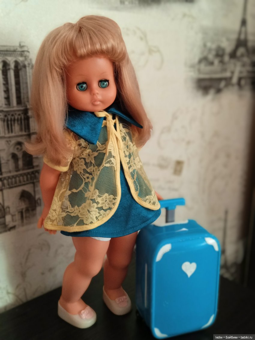 Новая жизнь старых кукол - Платье Лагуны