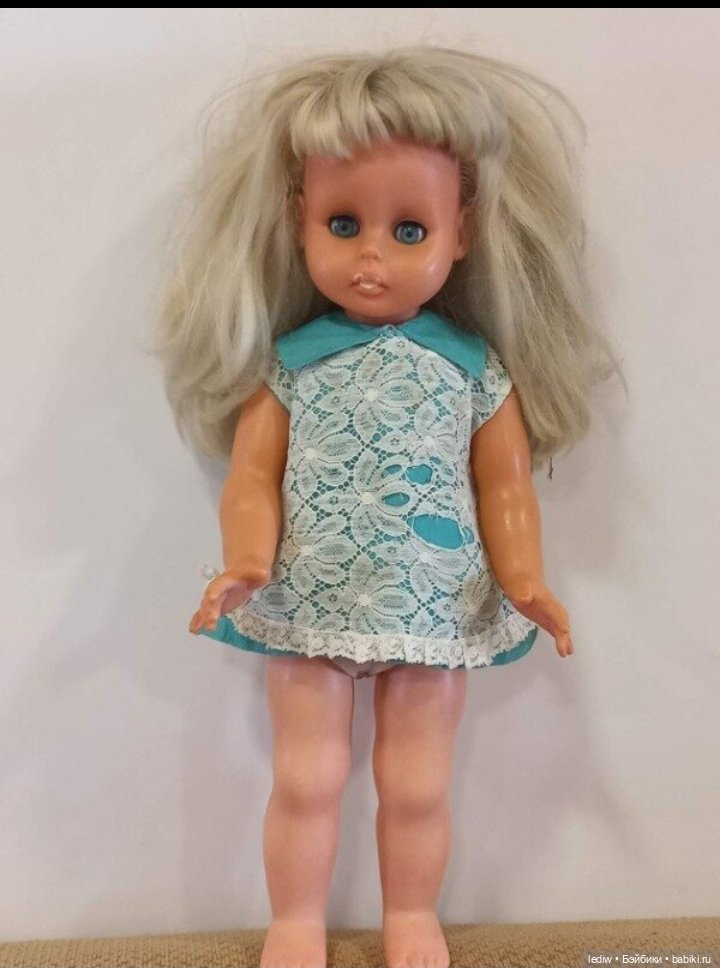 Новая жизнь старых кукол - Платье Лагуны (фото 10)