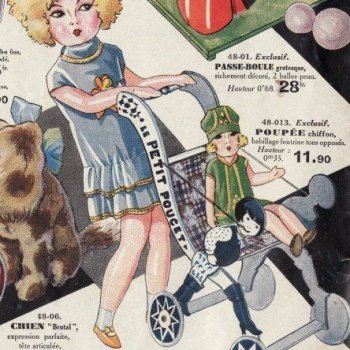 Новая жизнь старых кукол. Низа - дочь полка