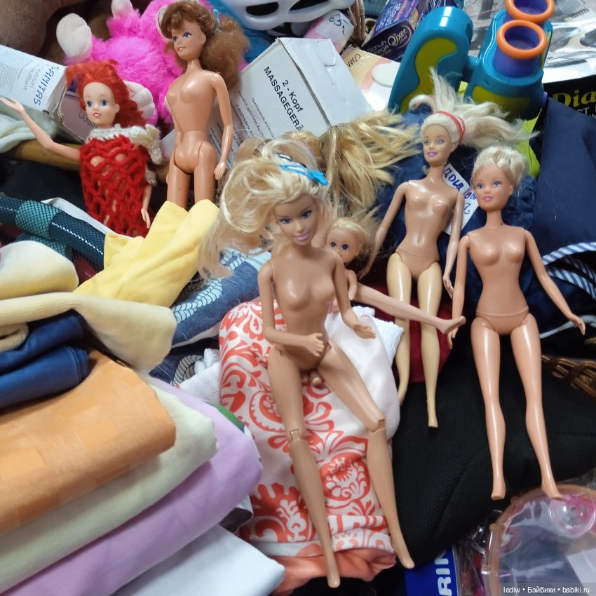 Новая жизнь старых кукол. Эльвира и Президент на свалке