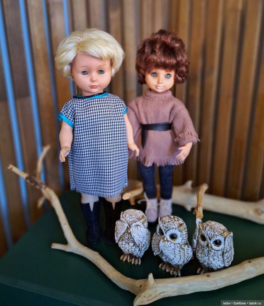 Новая жизнь старых кукол. Лиды, Нина и Егоза (фото 3)