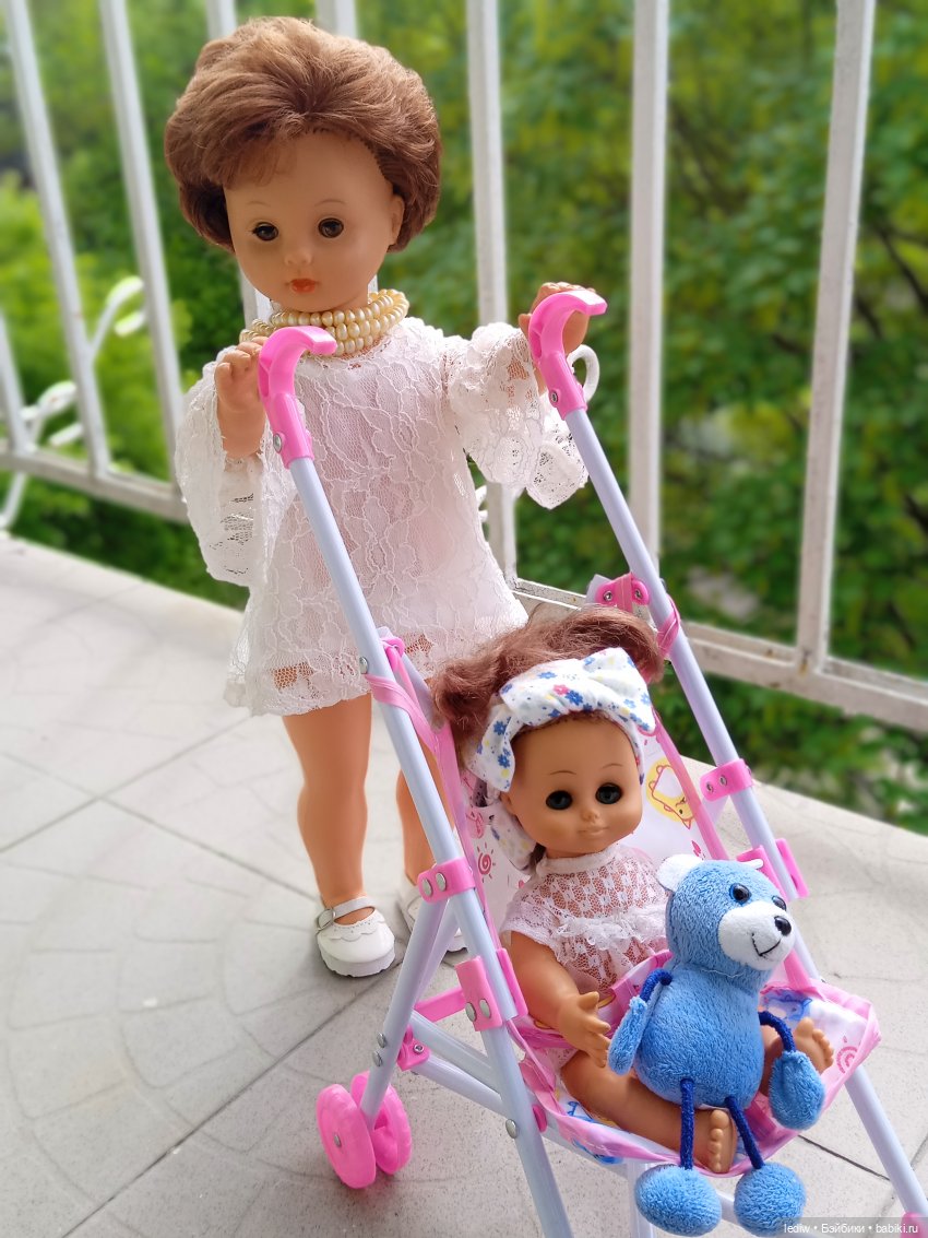 Новая жизнь старых кукол. Муза в коляске (история одной съёмки) (фото 2)