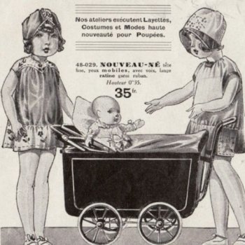 Новая жизнь старых кукол. Муза в коляске (история одной съёмки).