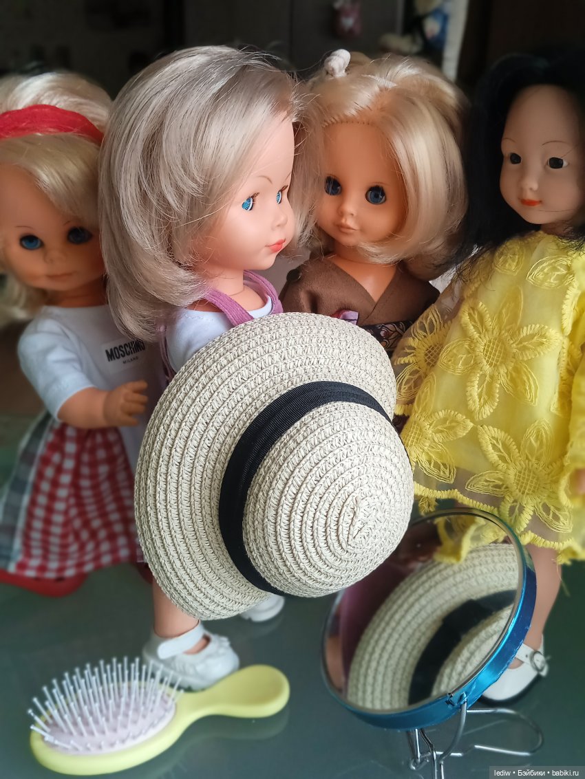Новая жизнь старых кукол. Шляпа (фото 5)