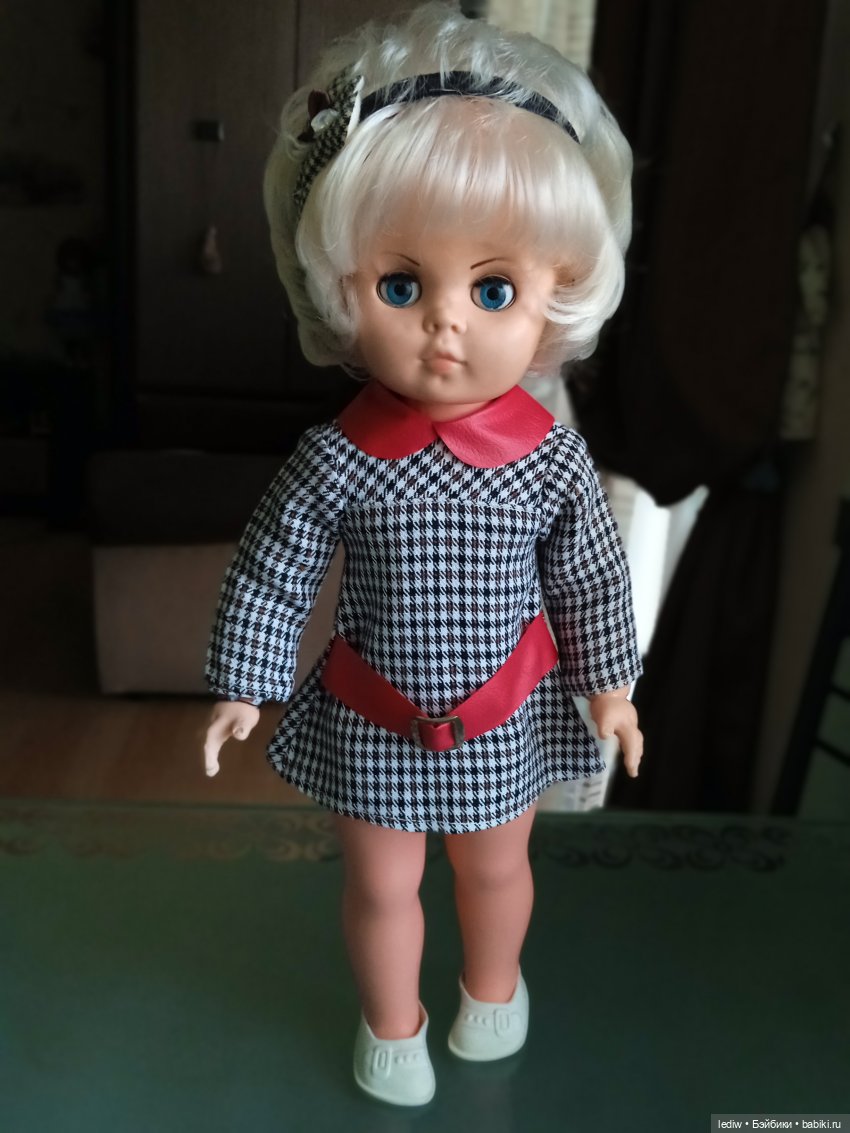 Новая жизнь старых кукол. Джин-Луиза, по прозвищу Глазастик (фото 8)