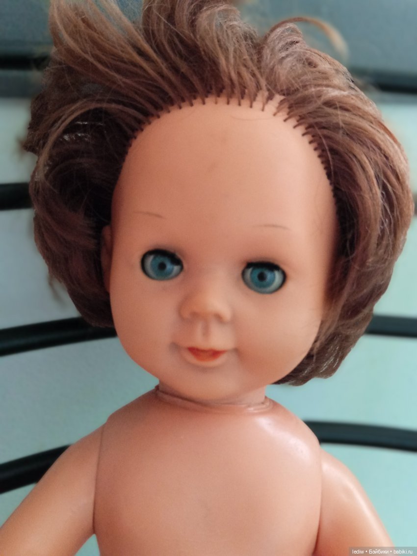 Новая жизнь старых кукол. Джин-Луиза, по прозвищу Глазастик (фото 3)