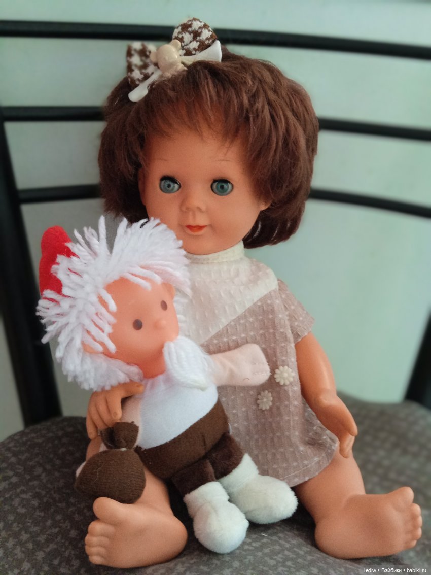 Новая жизнь старых кукол. Джин-Луиза, по прозвищу Глазастик (фото 5)
