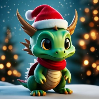 Дракон под ёлочкой