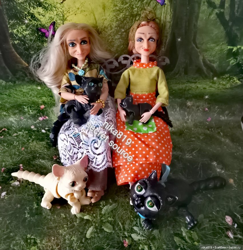 Ягиня и Ягуся — Гибриды шарнирных кукол (не БЖД): подбор тела