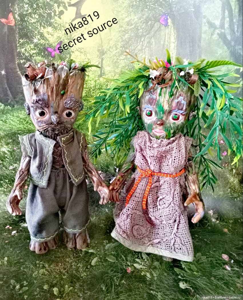 Леший с семейством — Интересные игрушки и фигурки (разное): редкие (фото 3)