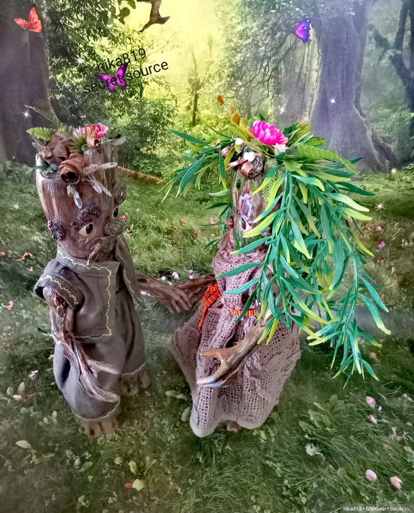 Леший с семейством — Интересные игрушки и фигурки (разное): редкие (фото 4)