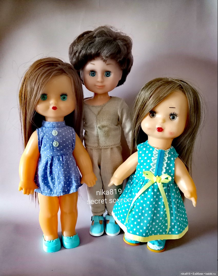 Оля и Майя — Советские винтажные куклы (СССР): Ленигрушка