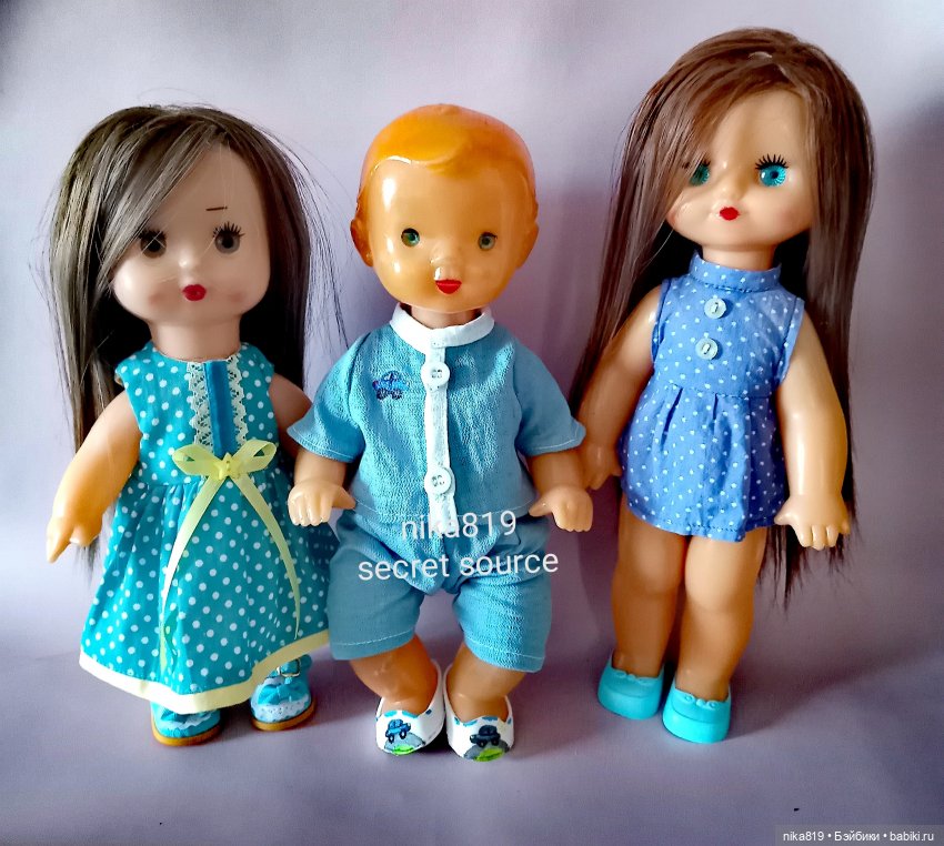 Оля и Майя — Советские винтажные куклы (СССР): Ленигрушка (фото 9)