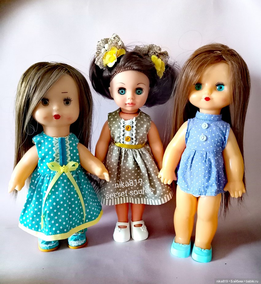 Оля и Майя — Советские винтажные куклы (СССР): Ленигрушка