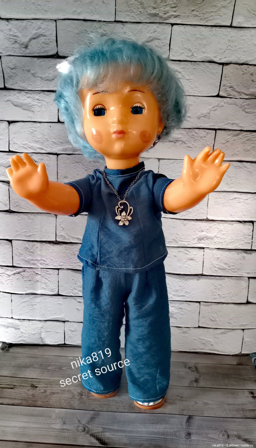 Мальвина Мстёрская — Советские винтажные куклы (СССР): Ленигрушка (фото 2)