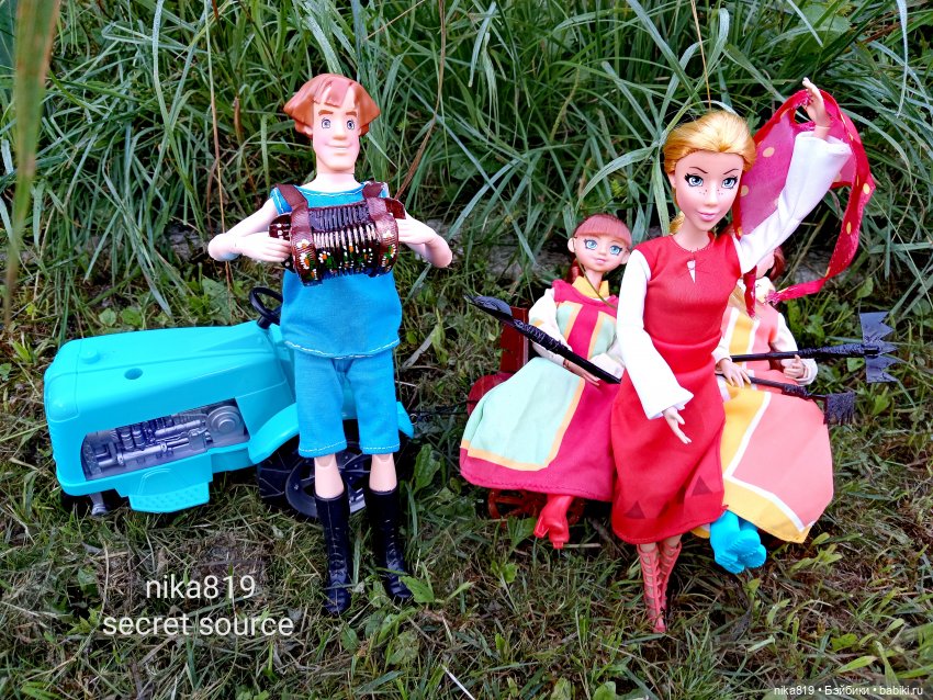 Мужичок с гармошкой — Аналоги Барби и куклы 1/6: клоны 90 (фото 5)