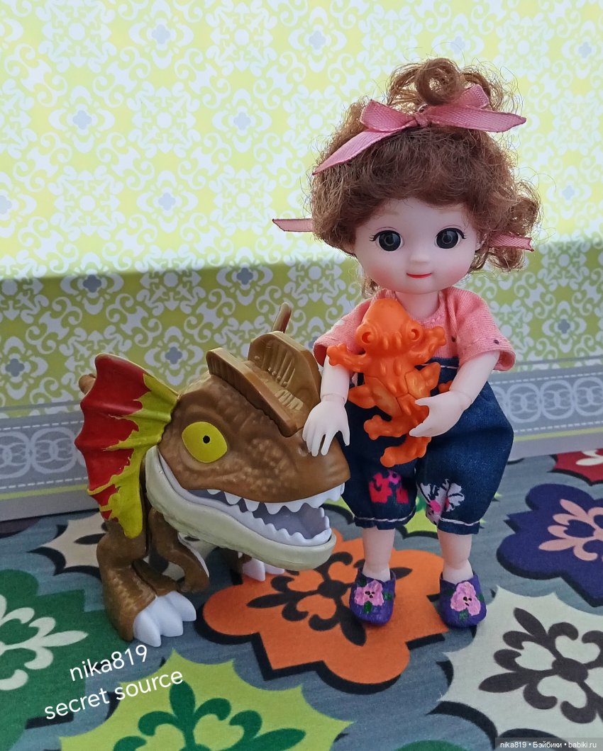 Чем кормить динозавра — Куклы Baboliy (Баболи (фото 3)