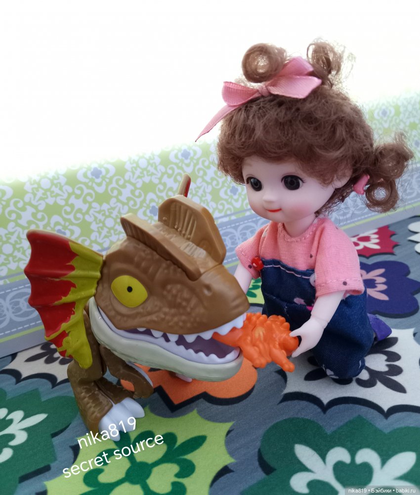 Чем кормить динозавра — Куклы Baboliy (Баболи (фото 2)
