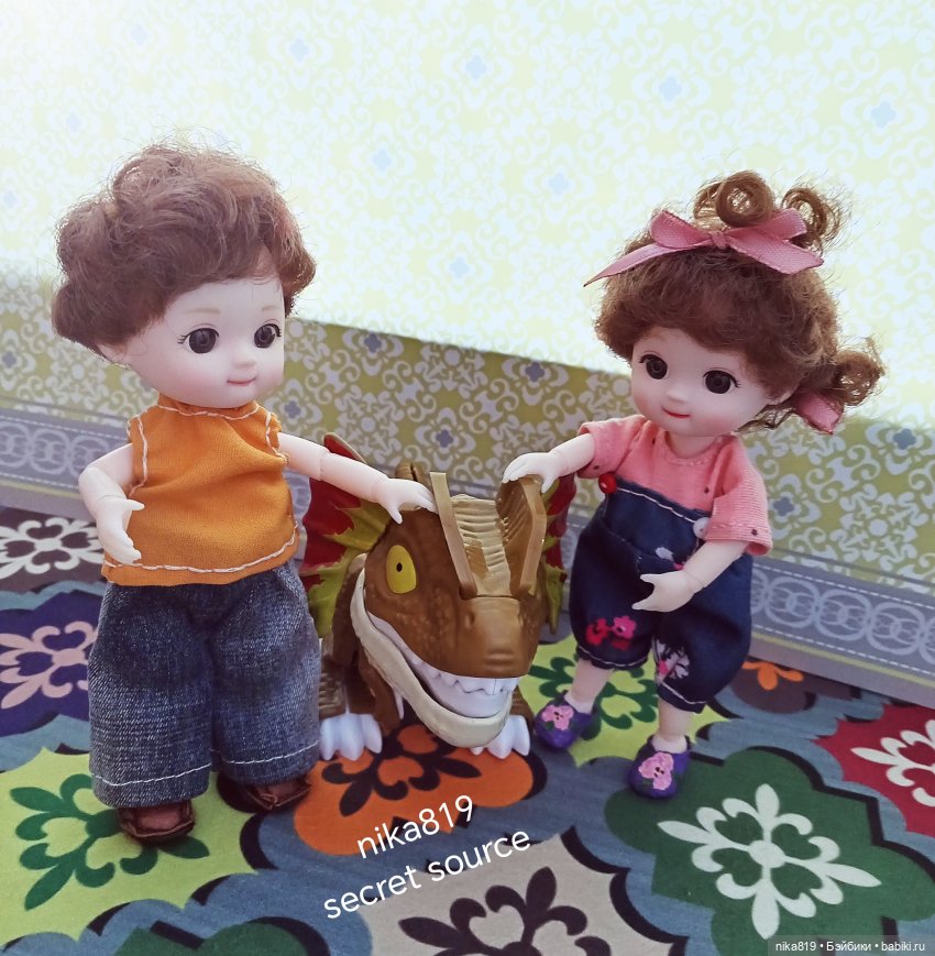 Чем кормить динозавра — Куклы Baboliy (Баболи (фото 4)