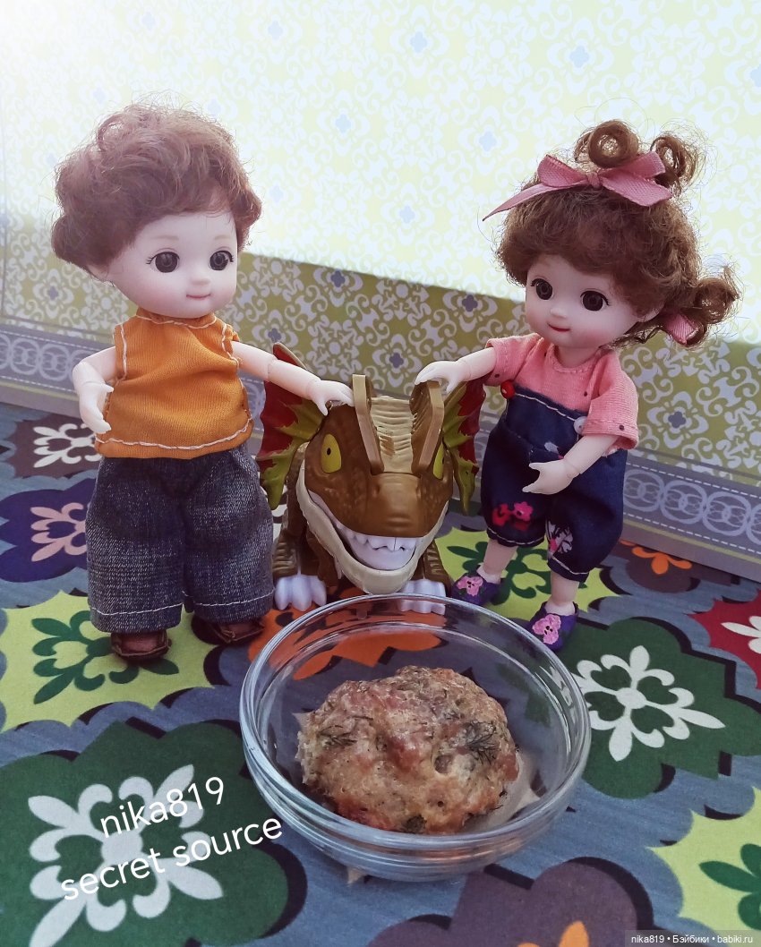 Чем кормить динозавра — Куклы Baboliy (Баболи (фото 5)