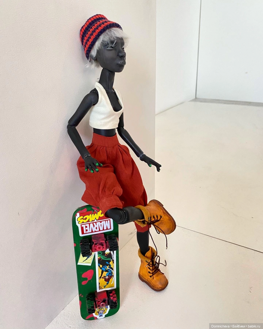 Авторская кукла Негритос. Автор - Градусова Дарья, художник-кукольник