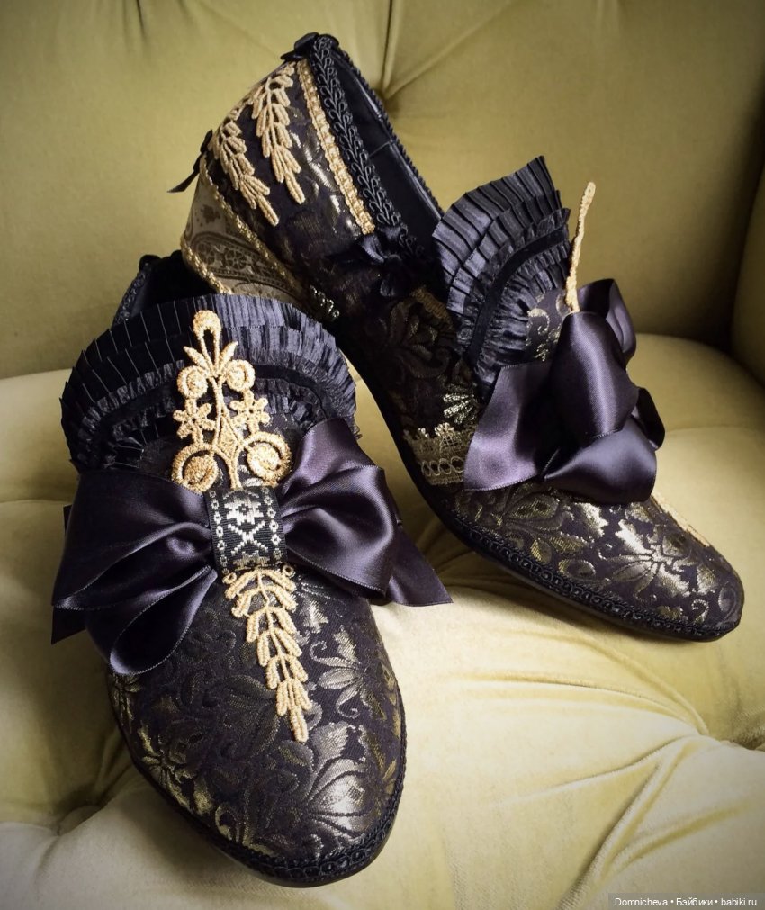 Мужская обувь 18 века