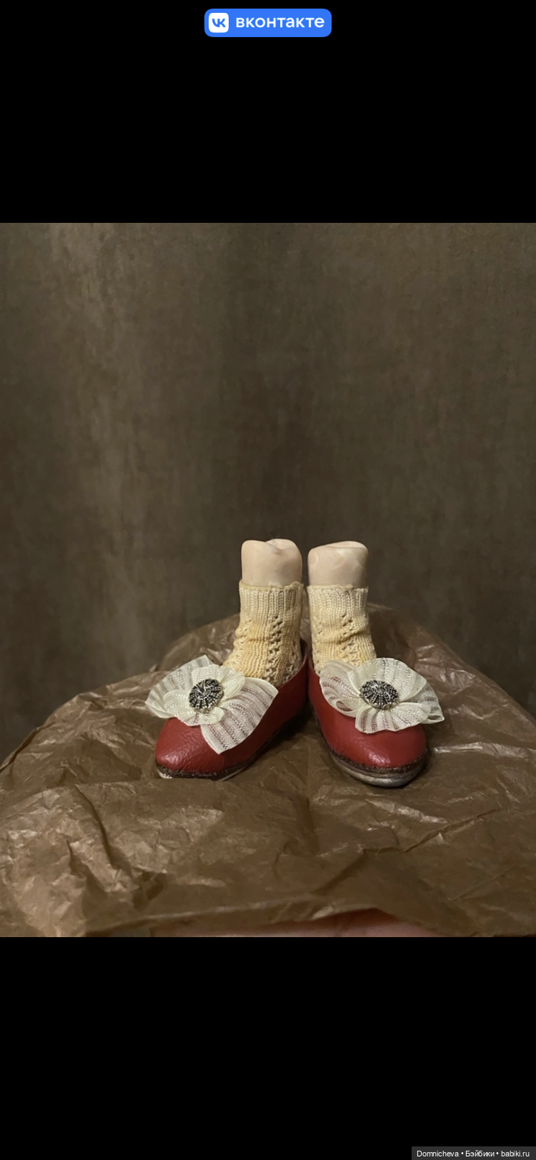 Обувь для авторских кукол к выставке (фото 10)