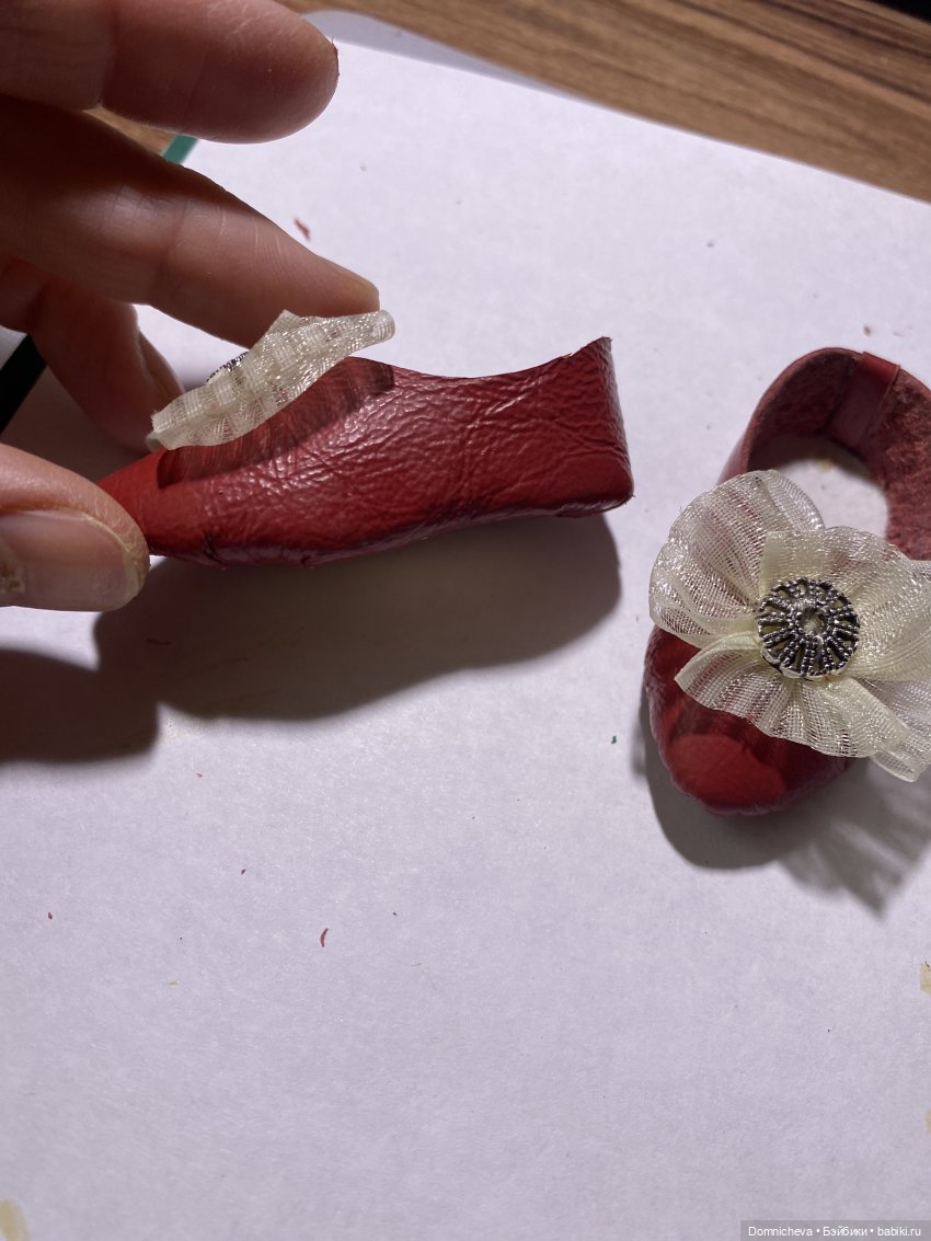 Обувь для авторских кукол к выставке (фото 5)