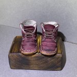 Искусственно состаренные ботиночки