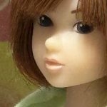 Momoko Skip to the sunlight through the trees