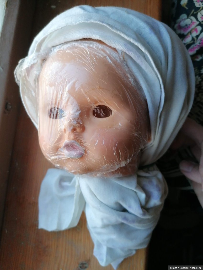 чистка куклы от плесени