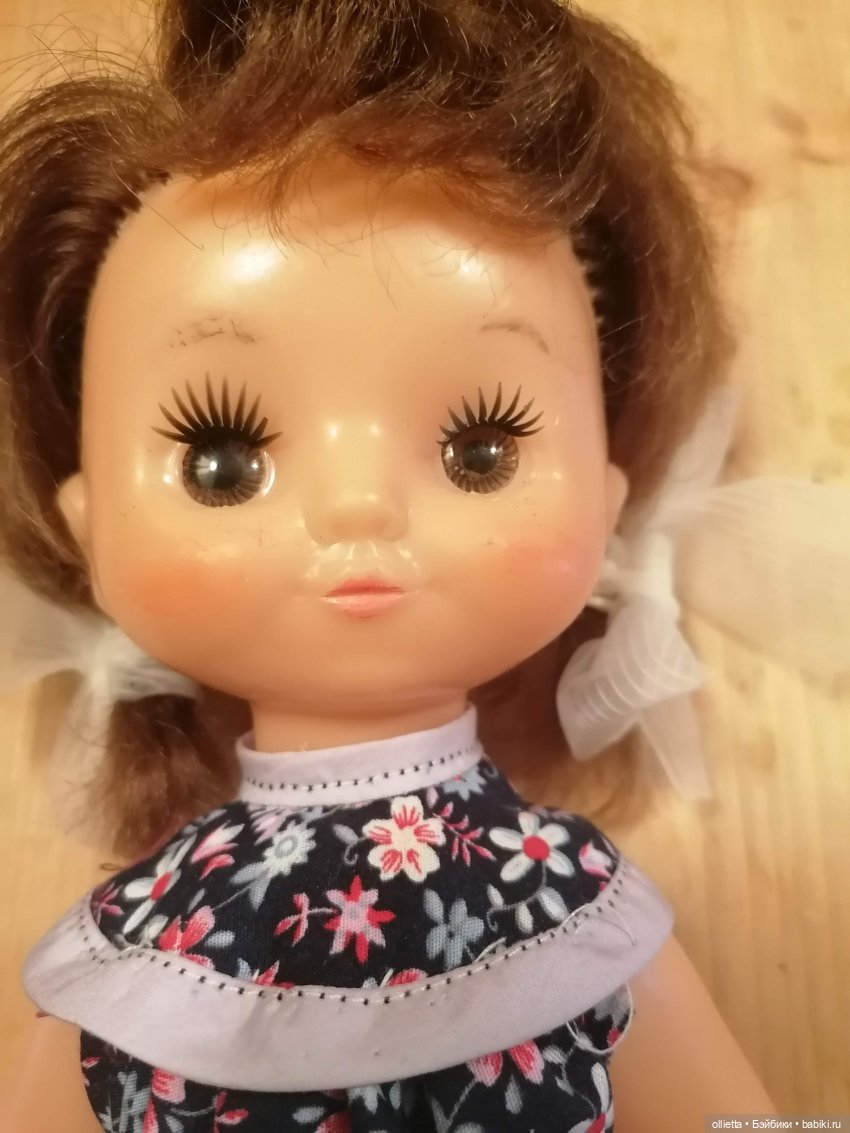 Кукла Оля Кругозор. Дефект глаз