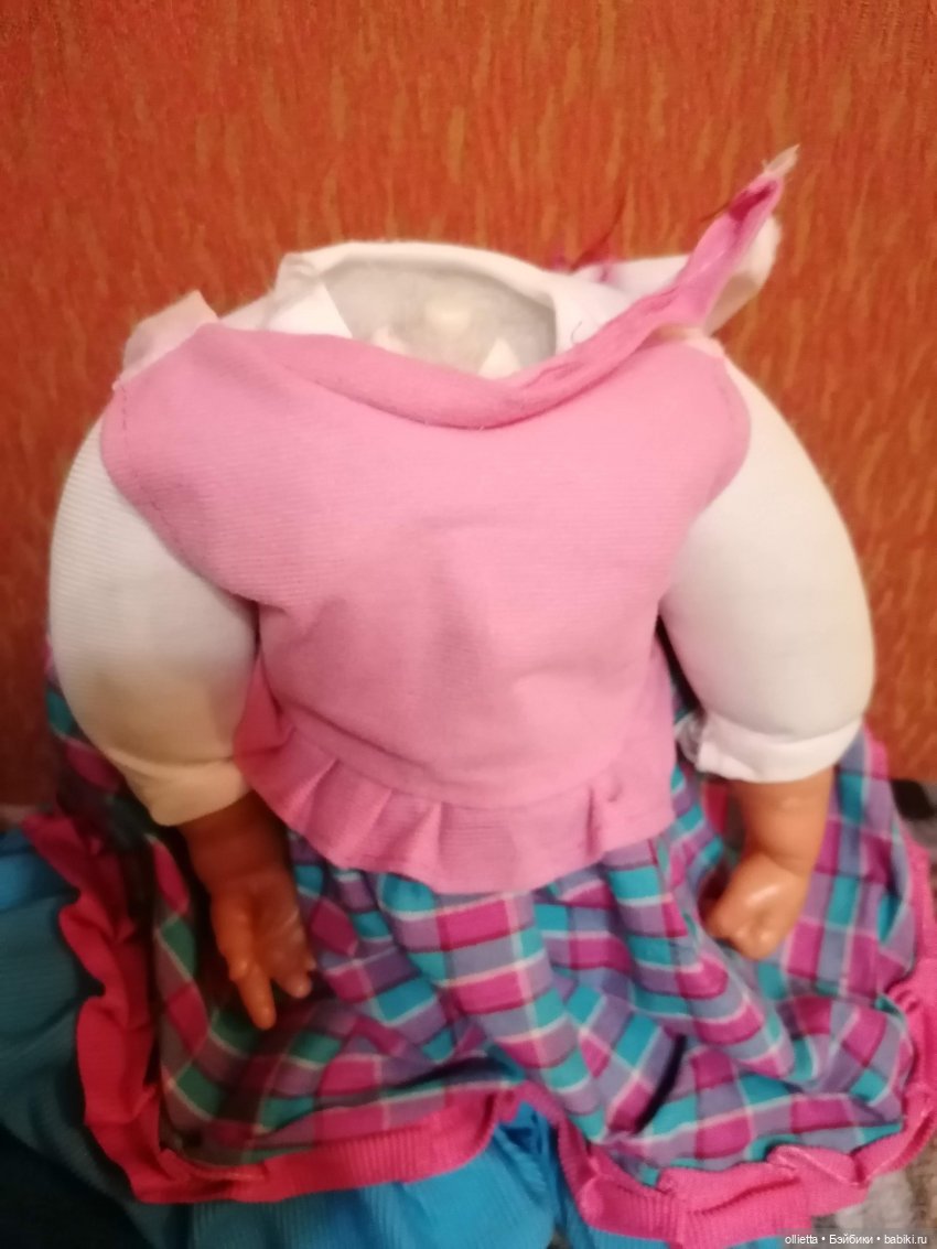 китайская кукла без головы