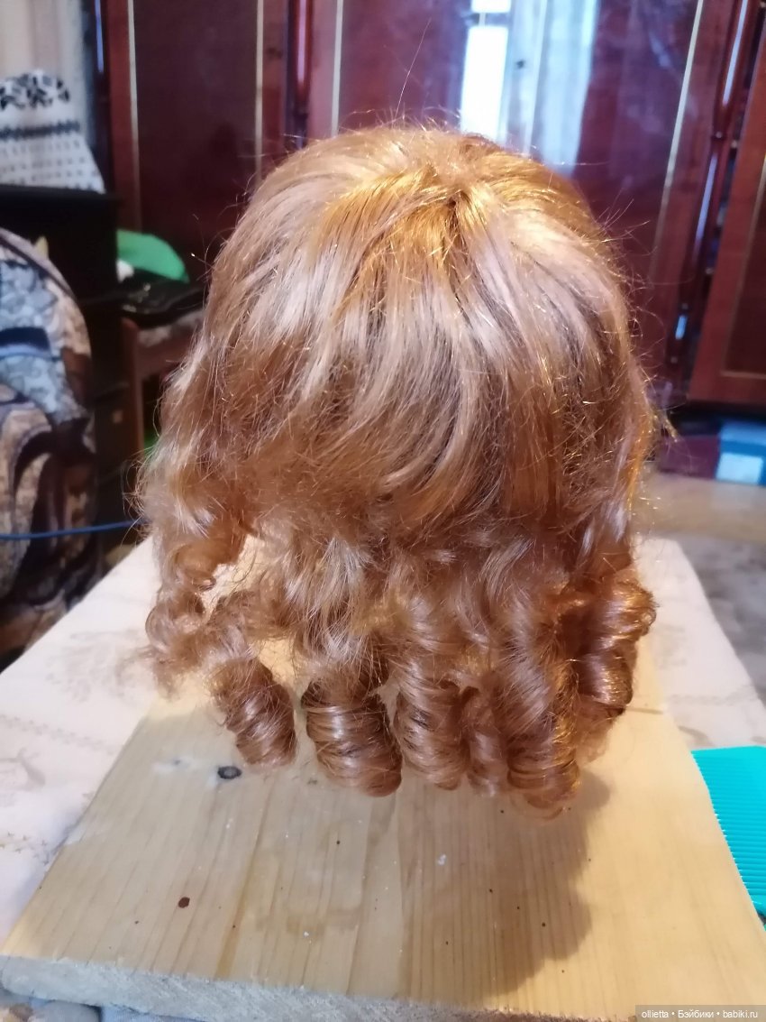 Сделать кукле локоны