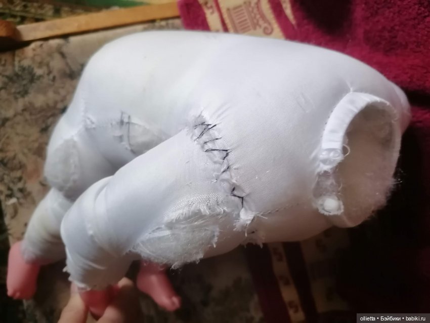 набивное тело китайской куклы