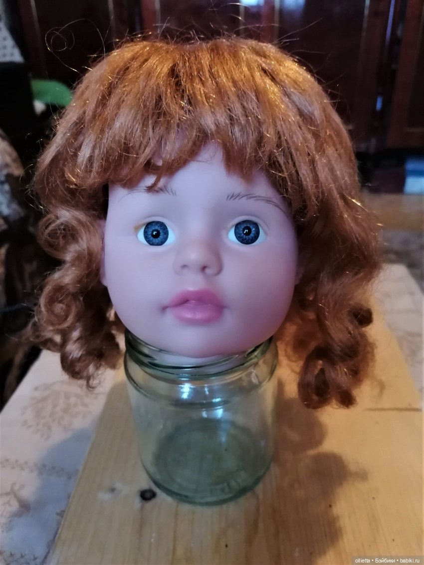 сделать локоны  кукле