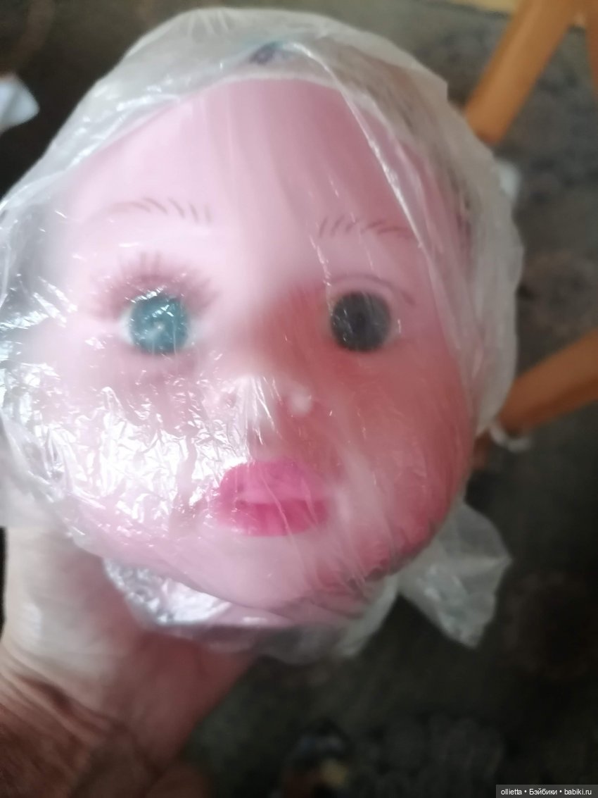 Очищение головы китайской куклы