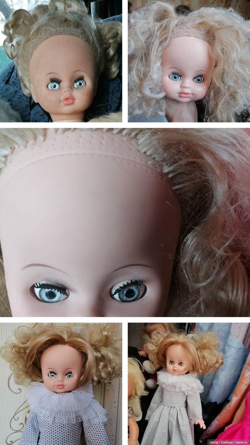 Если кукла выйдет плохо — Реставрация и преображение кукол: ремонт