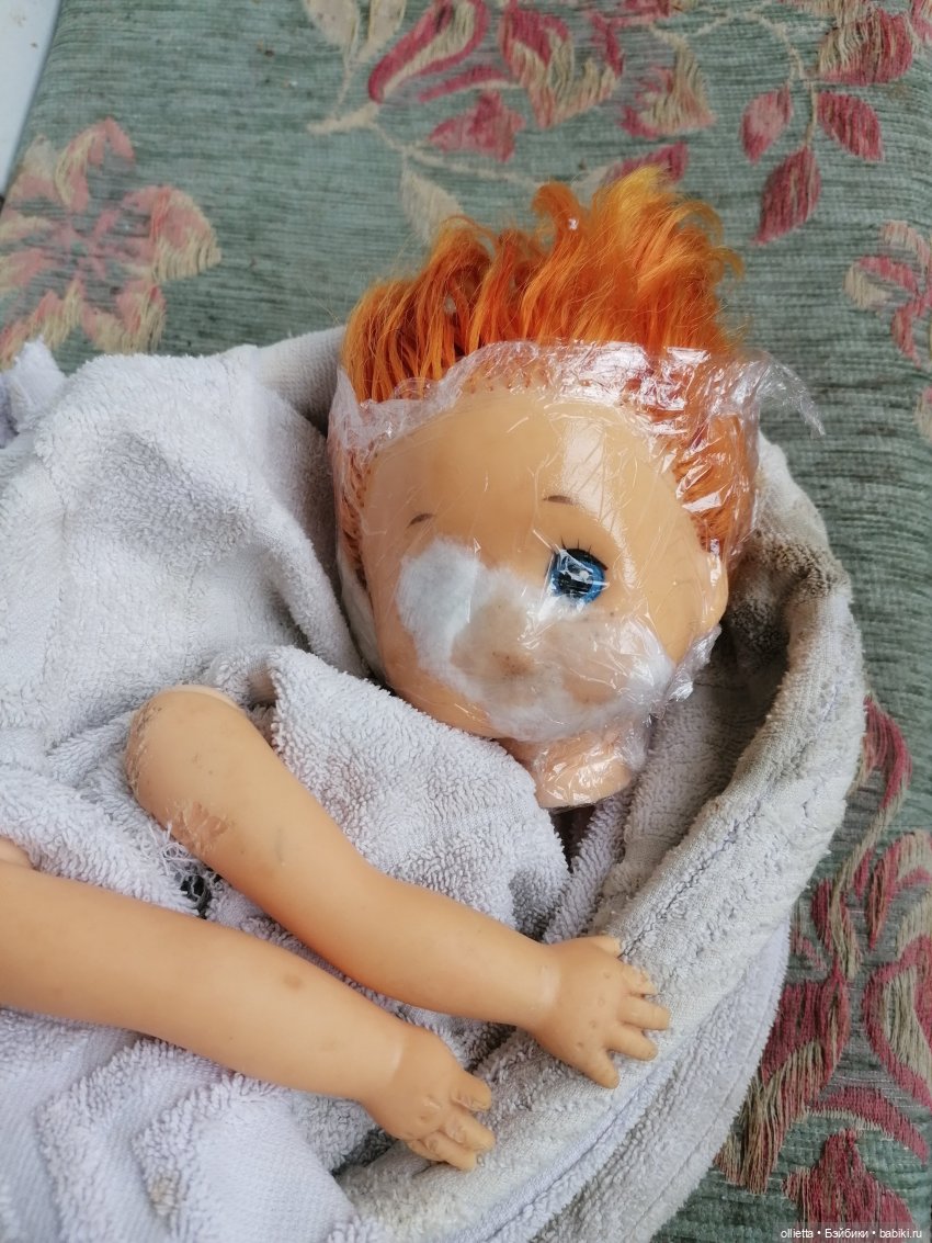 резиновая голова куклы кругозор