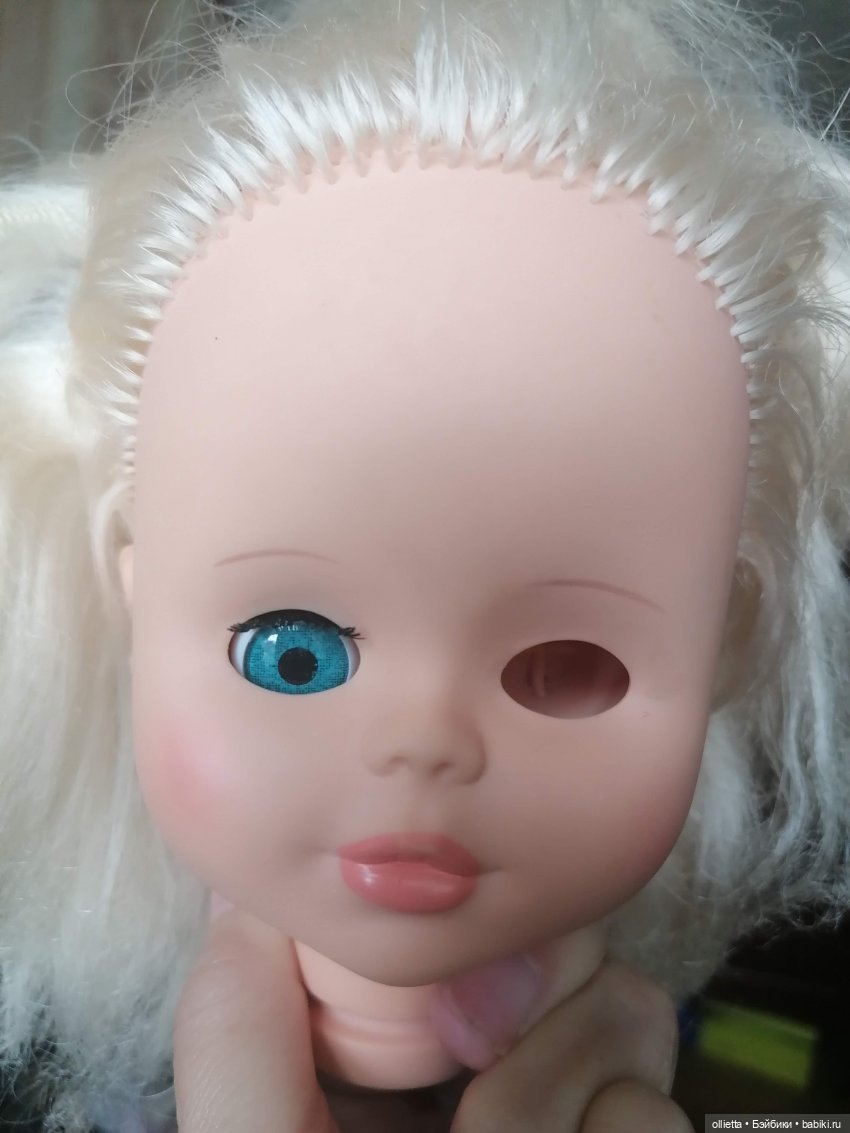 кукольная голова фабрика Весна